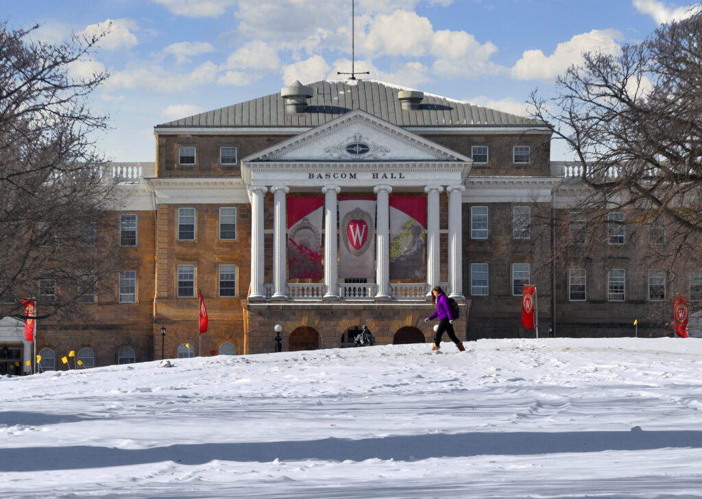 Bascom Hall on the UW-Madison campus